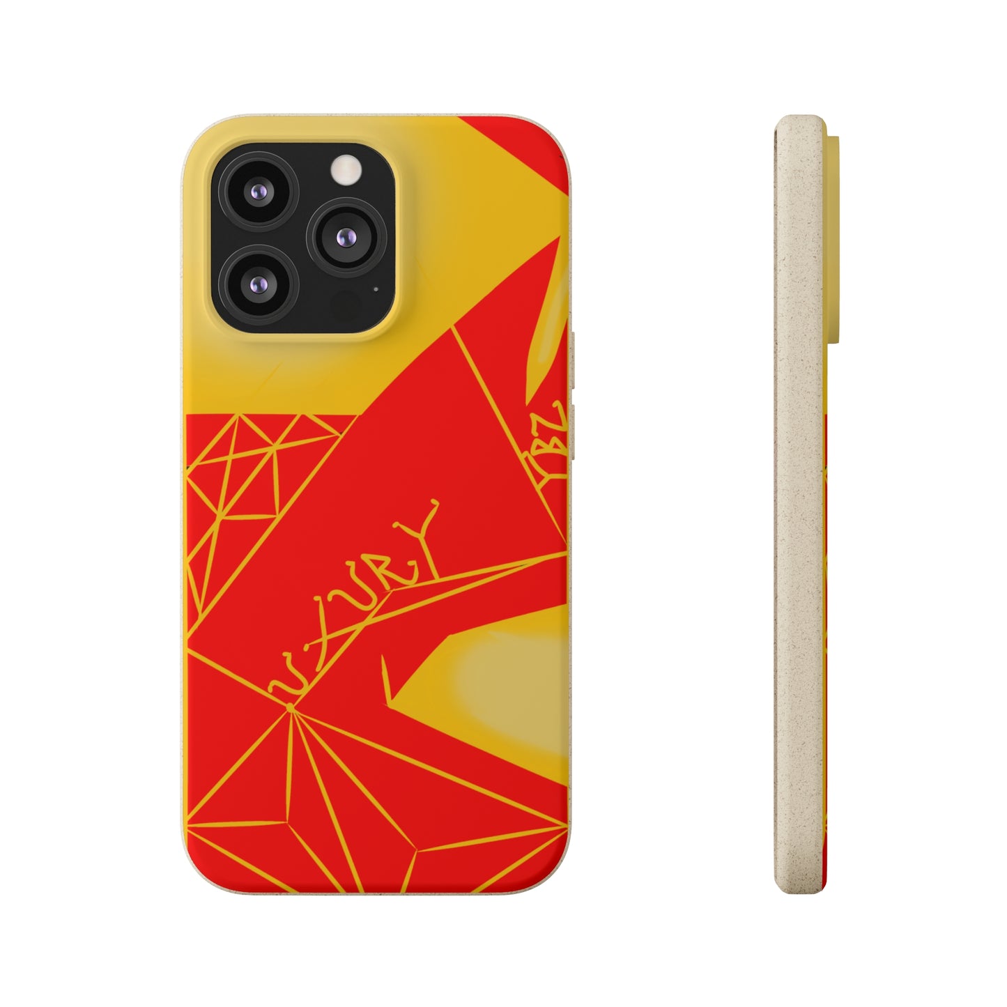 Luxury Vybz (Royal Red) Biodegradable iPhone Cases