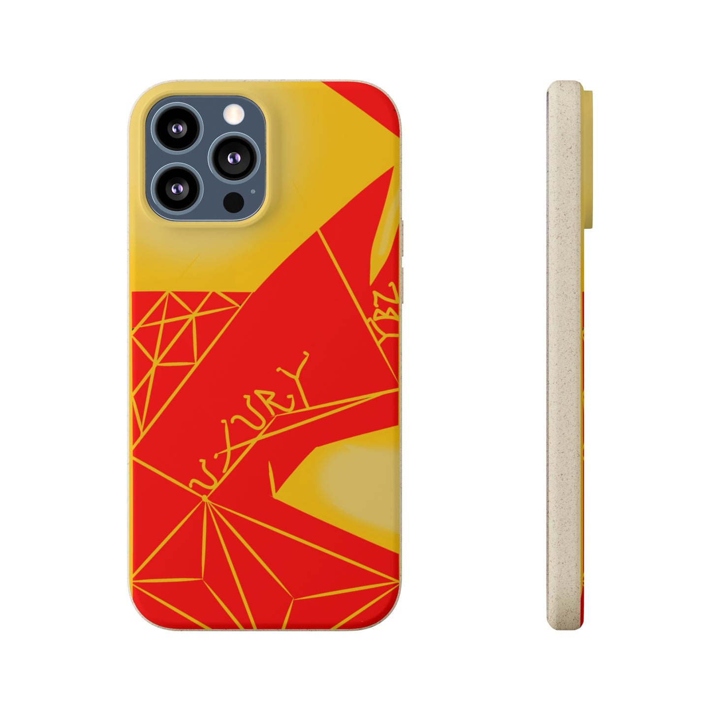 Luxury Vybz (Royal Red) Biodegradable iPhone Cases