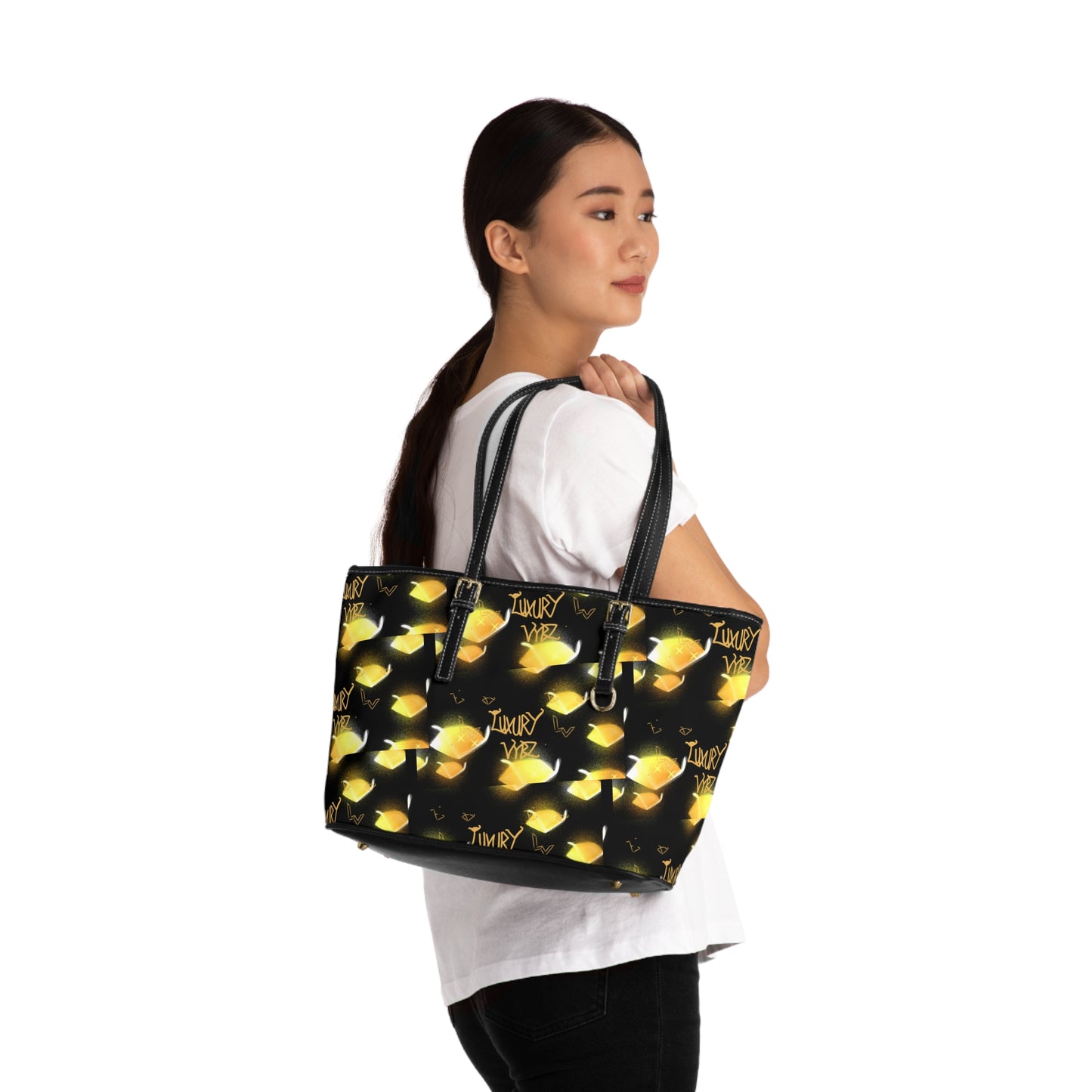 Luxury Vybz (Pattern 1) PU Leather Shoulder Bag