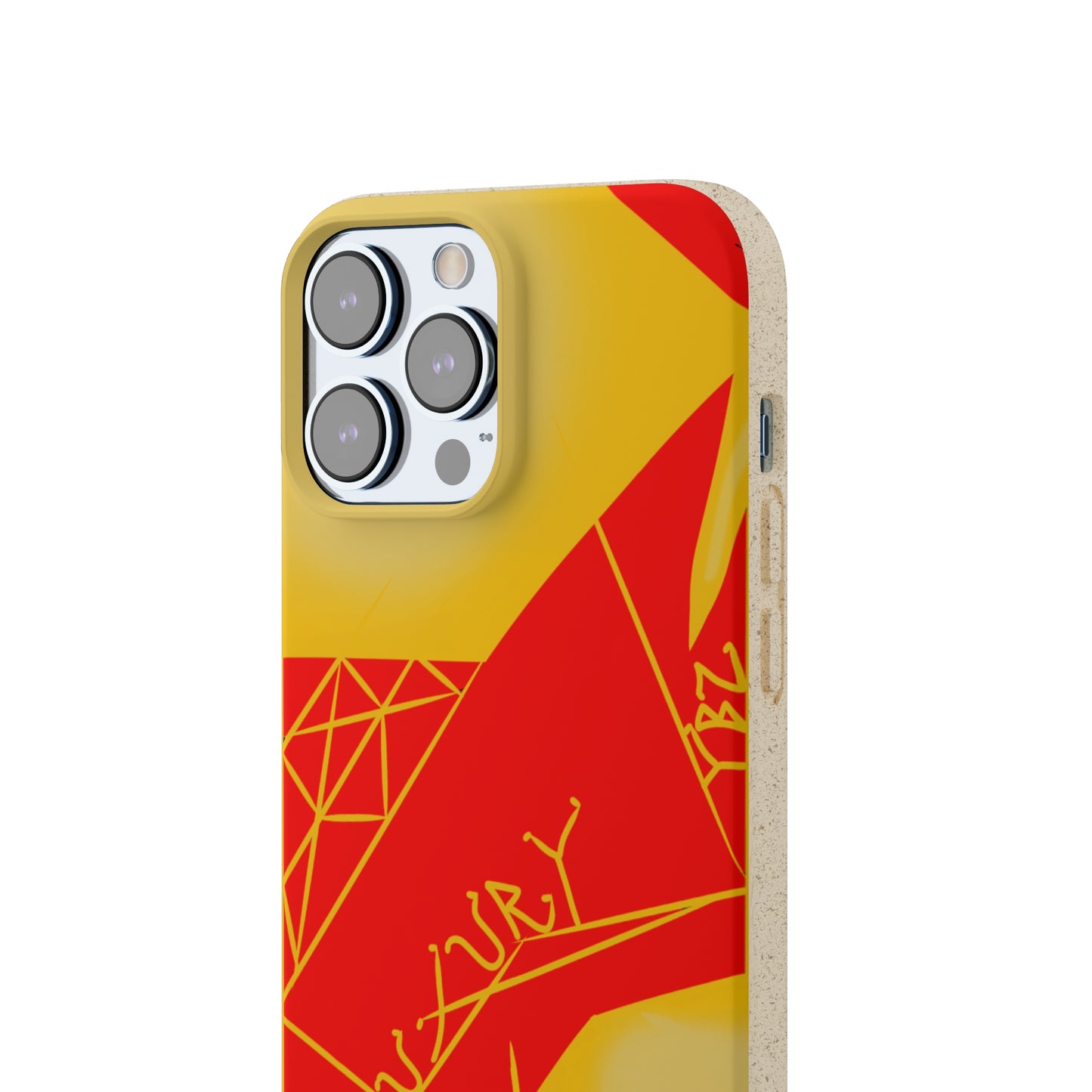 Luxury Vybz (Royal Red) Biodegradable iPhone Cases