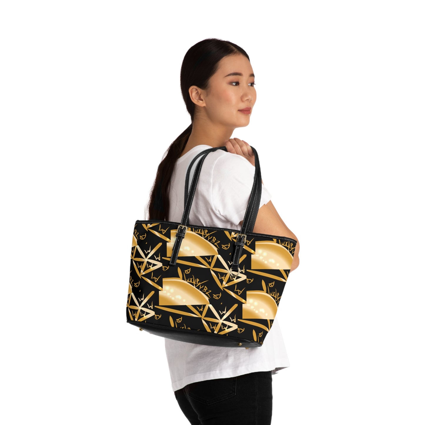 Luxury Vybz (Pattern 2) PU Leather Shoulder Bag