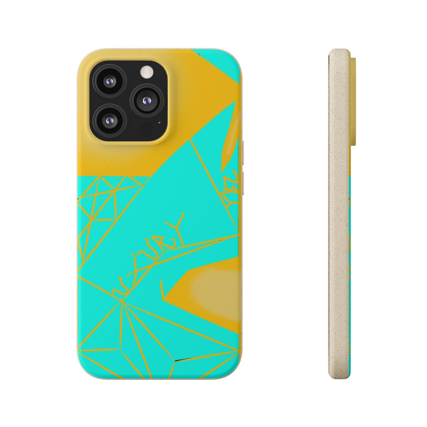 Luxury Vybz (Diamond Blue) Biodegradable iPhone Cases