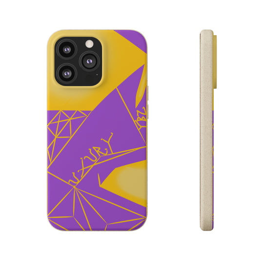 Luxury Vybz (Premium Purple) Biodegradable iPhone Cases
