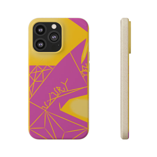Luxury Vybz (Prismatic Pink) Biodegradable iPhone Cases