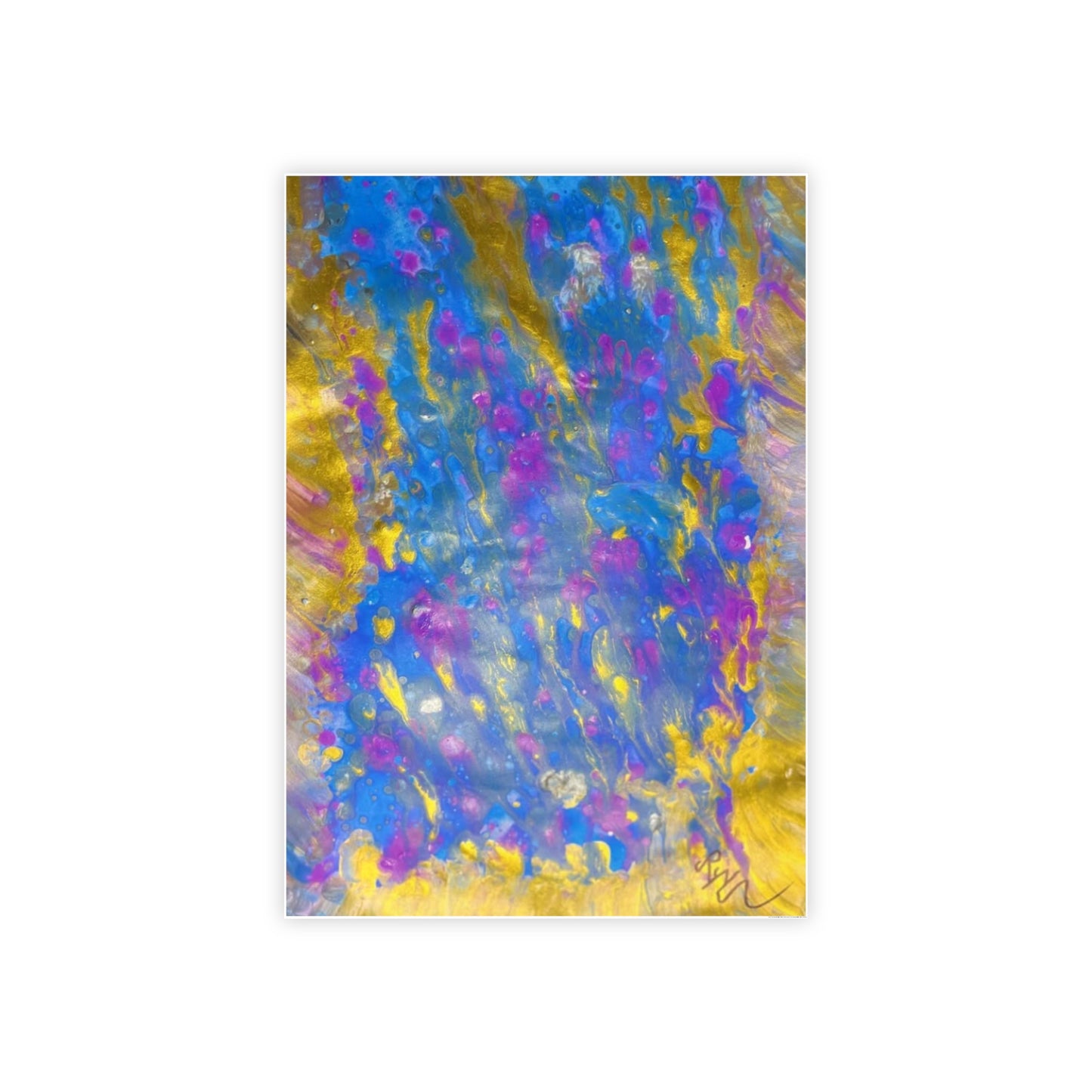 Golden Rain - Gloss Posters (CEO Signed)