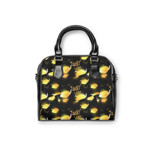 Luxury Vybz (Pattern 1) Shoulder Handbag